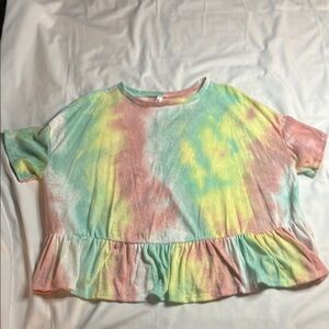 Emerald Tie-Dyed Top
